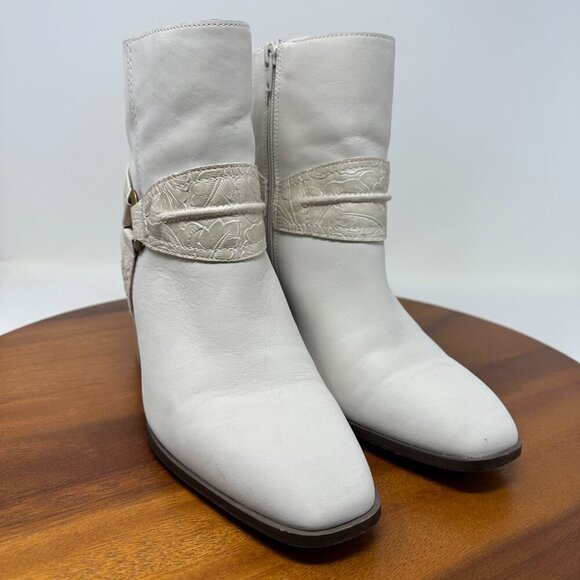 Vionic Carnelia Leather Waterproof Ankle Boots Size 9 - Picture 8 of 15